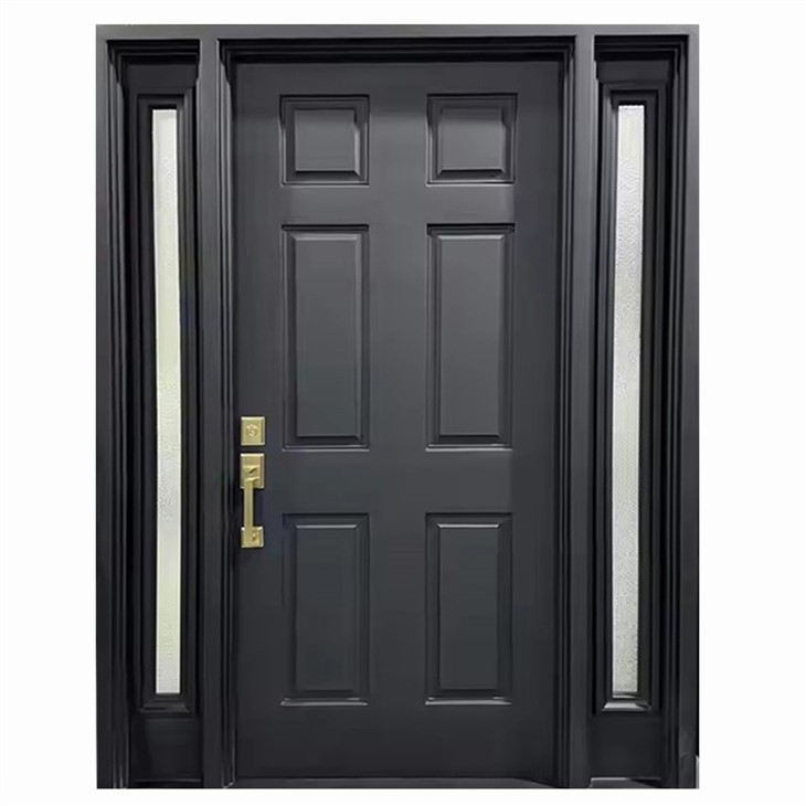 Entrance Door With Sidelights