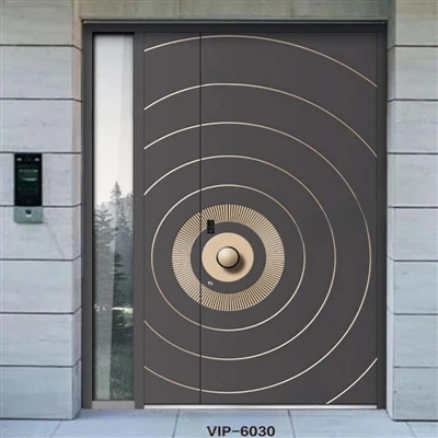 Demir kapı yapısının enfes işçiliği detayları